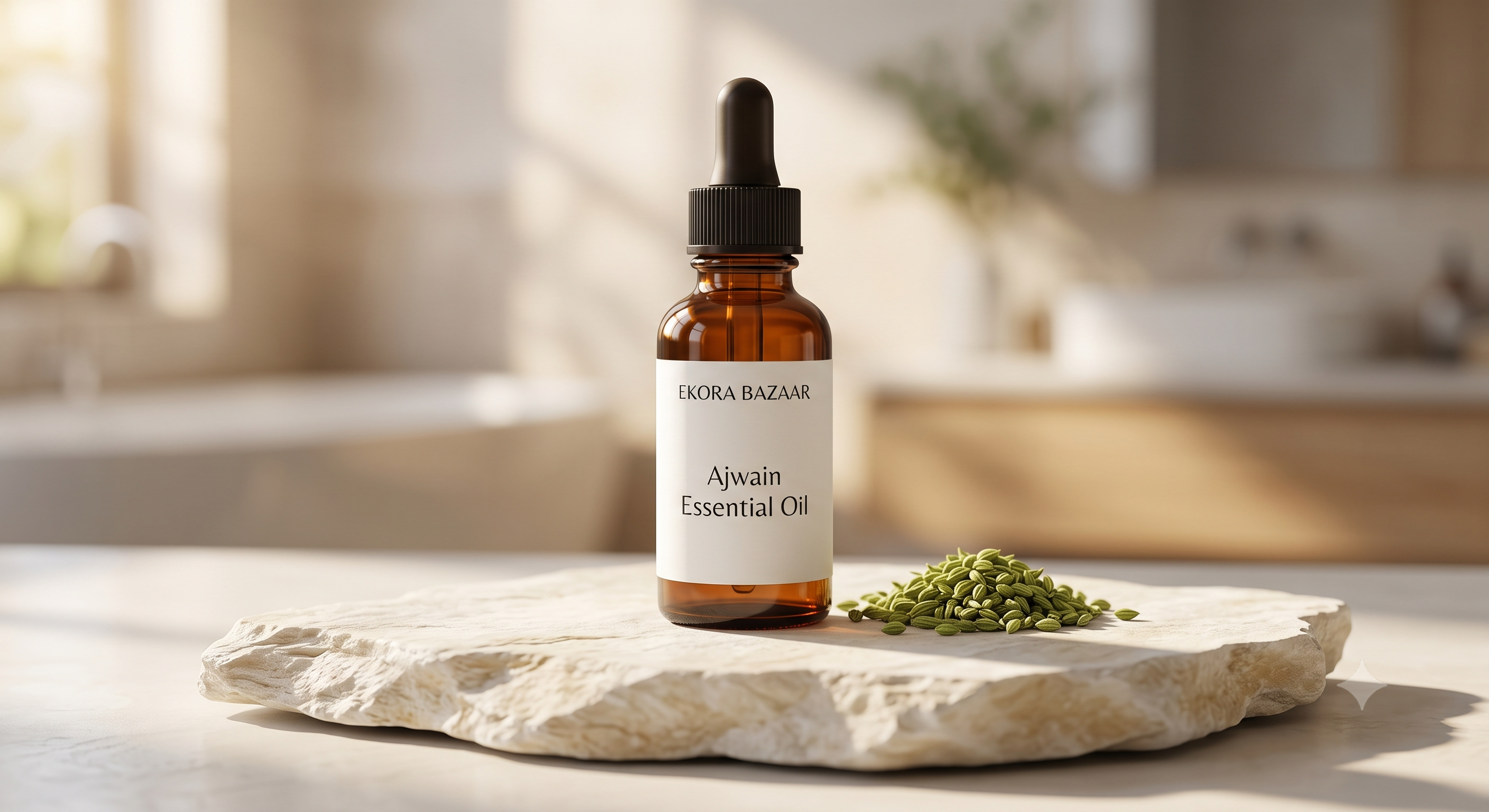 AJOWAIN ( AJWAIN ) ESSENTIAL OILS ORIGIN INDIA 100% PURE DISTILLED ESSENTIAL OILS PURE AND NATURAL